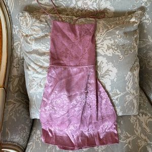 resa dress! never work with tags! perfect for hoco. negotiable on price!